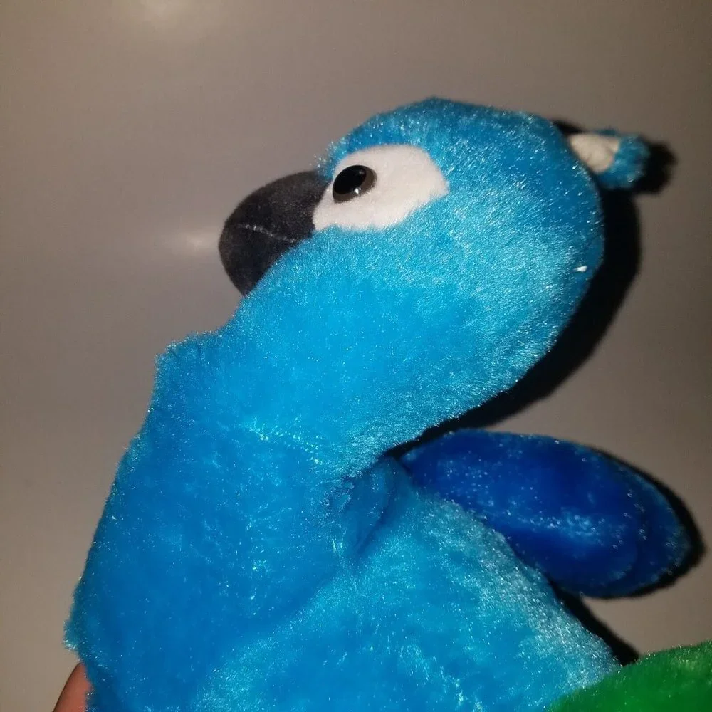 Kellytoy Blue Peacock Plush 12
